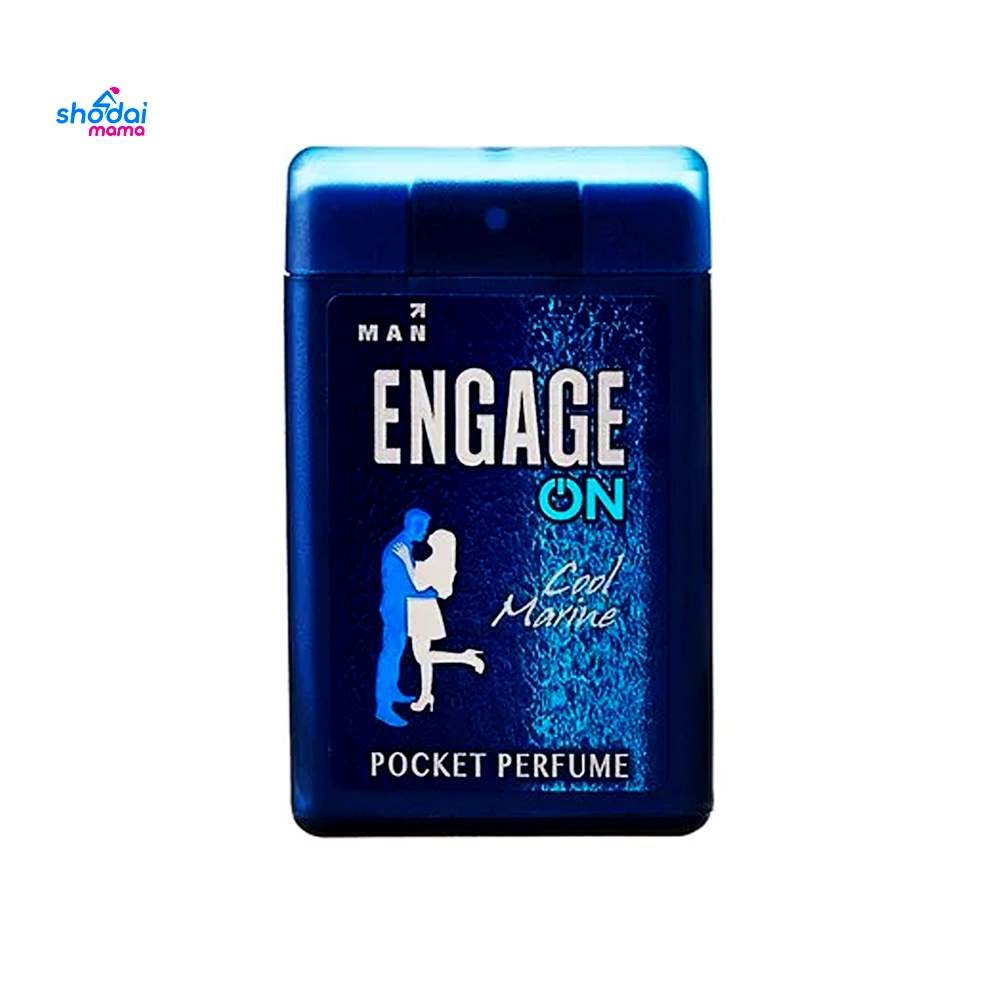 Engage ON Cool Marine Pocket Perfume For Men 17ml